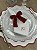 Sousplat Lugar Americano Redondo Dupla Face Vermelho e Branco 38cm – Unidade - Imagem 5