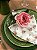 Guardanapo Branco Floral Rosa - Imagem 2