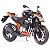 Miniatura Kawasaki Z800 2014 Laranja Automaxx 1:12 - 18 cm - Imagem 3