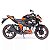 Miniatura Kawasaki Z800 2014 Laranja Automaxx 1:12 - Imagem 4