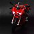 Miniatura Ducati Panigale V4 S Huayi 1:12 Acende Faróis - Imagem 3