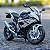 Miniatura BMW S 1000 RR 2021 Cinza Welly 1:12 - Imagem 1