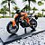 Miniatura KTM 1290 Super Duke R Maisto 1:12 + Display - Imagem 2