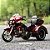 Miniatura Harley Davidson CVO Tri Glide 2021 Vermelho Maisto 1:12 - Imagem 3