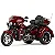Miniatura Harley Davidson CVO Tri Glide 2021 Vermelho Maisto 1:12 - Imagem 7