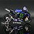Miniatura Yamaha Motogp 2022 Piloto Franco Morbidelli  #21 Maisto 1:18 - Imagem 3