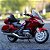 Miniatura Honda Gold Wing Tour 2020 Vermelho Welly 1:12 - Imagem 1