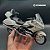 Miniatura Honda Gold Wing Tour 2020 Branco Welly 1:12 - Imagem 1