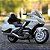 Miniatura Honda Gold Wing Tour 2020 Branco Welly 1:12 - Imagem 2