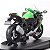 Miniatura Kawasaki Ninja ZX-10R KRT Edition 2021 Welly 1:18 C/Base - Imagem 6