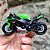 Miniatura Kawasaki Ninja ZX-10R KRT Edition 2021 Welly 1:18 - Imagem 4