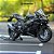 Miniatura Kawasaki Ninja ZX-10R Preto 2021 Welly 1:12 - Imagem 1