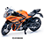 Miniatura KTM RC 390 2022 Maisto Edição Especial 1:18 - Imagem 4