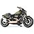 Miniatura Harley Davidson Fat Bob 112 2022 Verde Militar Maisto Edição Especial 1:18 (c/base) - Series 42 - Imagem 4