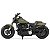 Miniatura Harley Davidson Fat Bob 112 2022 Verde Militar Maisto Edição Especial 1:18 (c/base) - Series 42 - Imagem 6