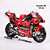 Miniatura Gigante Ducati GP 2022 Piloto Francesco Bagnaia 63 Maisto 1:6 (34cm) - Imagem 5