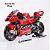 Miniatura Gigante Ducati GP 2022 Piloto Francesco Bagnaia 63 Maisto 1:6 (34cm) - Imagem 3