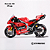 Miniatura Gigante Ducati GP 2022 Piloto Francesco Bagnaia 63 Maisto 1:6 (34cm) - Imagem 6