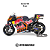 Miniatura KTM RC16 TEAM RED BULL FACTORY RACING MOTOGP 2023 BRAD BINDER 33 Maisto 1:18 - Imagem 5