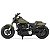 Miniatura Harley Davidson Fat Bob 112 2022 Verde Militar Maisto 1:18 - Imagem 6