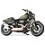 Miniatura Harley Davidson Fat Bob 112 2022 Verde Militar Maisto 1:18 - Imagem 3