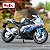 Miniatura BMW S 1000 RR 2010 Maisto 1:12 - 18 cm - Imagem 2