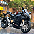 Miniatura Ducati Panigale V4 S 2020 Preto 1:12 Acende Faróis - Imagem 1
