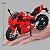 Miniatura Ducati Panigale V4 S 2020 Preto 1:12 Acende Faróis - Imagem 2