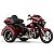 Miniatura Harley Davidson Cvo Tri Glide 2021 Vermelho Maisto 1:12 - Imagem 3