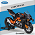 Miniatura KTM RC 8C 2022 Laranja Welly 1:18 - Imagem 3