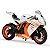 Miniatura Honda CB 500F 2014 Welly 1:10 - Imagem 8