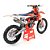 Miniatura Gigante KTM 450 SX-F Factory Edition 2018 Piloto Jeffrey Herlings 84 Maisto 1:6 (34 cm) - Imagem 3
