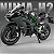 Miniatura Kawasaki Ninja H2R Escala 1:9 - Imagem 3