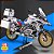 Miniatura Gigante BMW R 1250 GS Rallye 2022 c/baús Escala 1:9 (25 cm) - Imagem 3