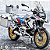 Miniatura BMW R 1250 GS Rallye 2022 Escala 1:9 Efeitos de Luzes (25 cm) - Imagem 12