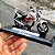 Miniatura Moto Honda CG Titan 150 Branca Motormax 1:18 - Imagem 2