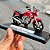 Miniatura Moto Honda CG Titan 150 Vermelho Motormax 1:18 - Imagem 2