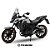 Miniatura Honda CB 500/400X 2022 Cinza CCA/MSZ/CAIPO 1:12 - Imagem 1