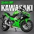 Miniatura Kawasaki Ninja 400 Escala 1:12 Acende Faróis - Imagem 2