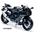 Miniatura Yamaha YZF-R1 2021 Preto Maisto Edição Especial 1:12 - Imagem 1