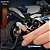 Miniatura BMW S 1000 RR 2023 Branco Escala 1:12 Acende Faróis - 18 cm - Imagem 7