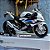 Miniatura BMW S 1000 RR 2023 Branco Escala 1:12 Acende Faróis - 18 cm - Imagem 4