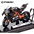 Miniatura KTM RC 8C 2022 Preto Welly 1:18 C/Base - Imagem 1