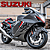 Miniatura Gigante Suzuki Hayabusa 2023 Cinza Trovão - Acende Faróis - Escala 1:9 (25cm)- Não tem Aceleração - Imagem 1