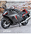 Miniatura Gigante Suzuki Hayabusa 2023 Cinza Trovão - Acende Faróis - Escala 1:9 (25cm)- Não tem Aceleração - Imagem 2