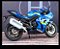 Miniatura Gigante Suzuki GSX-R 1000 R Azul Escala 1:9 - Acende Faróis (23 cm) - Imagem 5