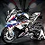 Miniatura Gigante BMW S 1000 RR 2021 Escala 1:9 - Acende Faróis - Imagem 2