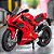 Miniatura Ducati Panigale V4 S Vermelho Escala 1:10 - Acende Faróis (20 cm) - Imagem 1