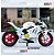 Miniatura Ducati Panigale V4 S Branco Escala 1:10 - Acende Faróis (20 cm) - Imagem 5