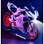 Miniatura Ducati Panigale V4 S Branco Escala 1:10 - Acende Faróis (20 cm) - Imagem 3